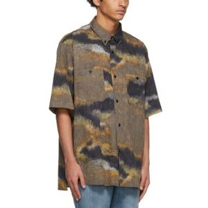 Acne Studios Oversized Short-Sleeve Button-Down